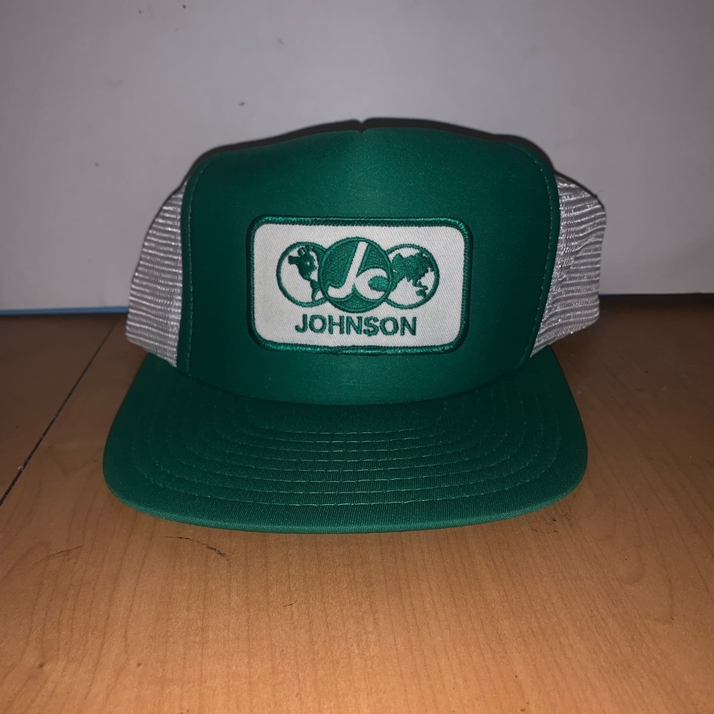 Vintage JC Johnson trucker hat